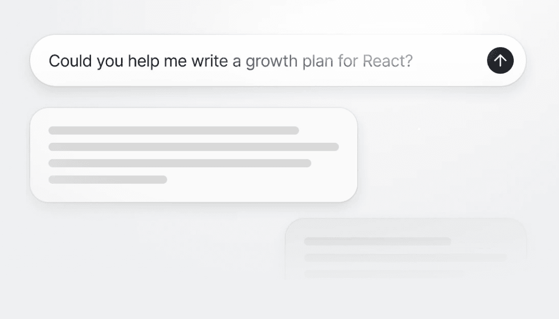 AI-assisted growth plan creation