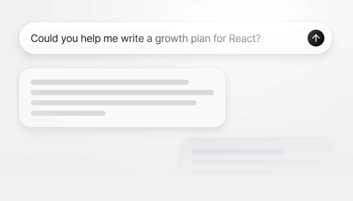 AI-assisted growth plan creation